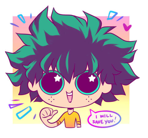 Big Eyes Deku